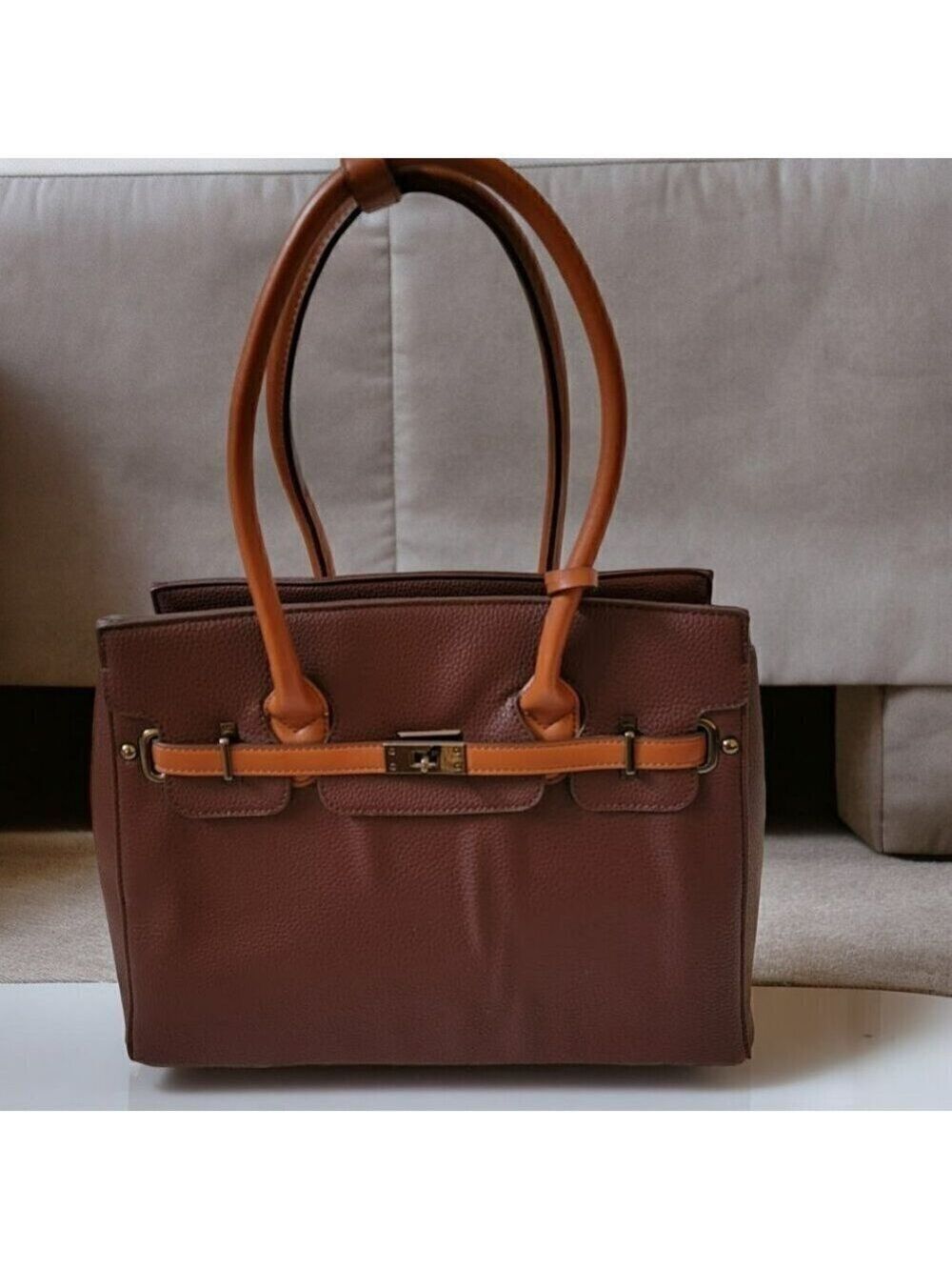 Adrienne Vittadini Satchel Tote Purse - See Photos